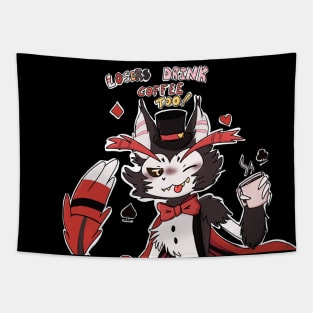 Husk Hazbin Hotel Fanart Tapestry