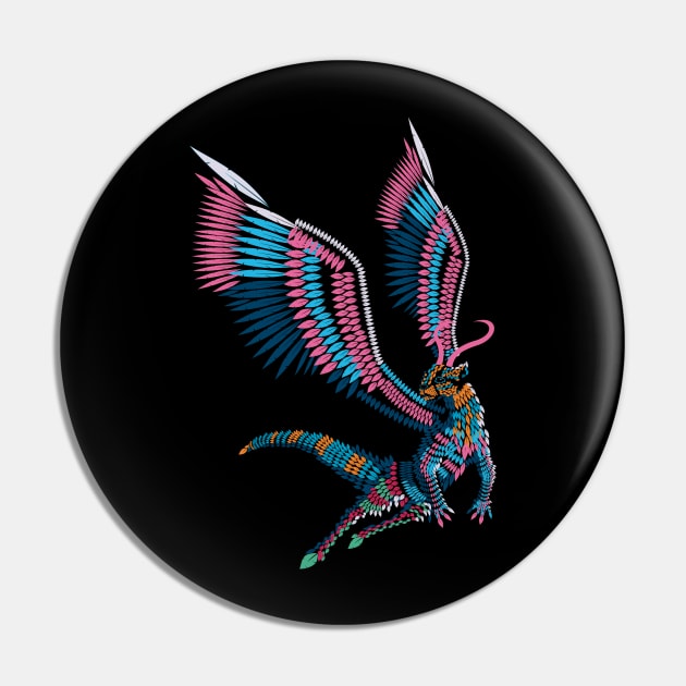 Alebrijes of Might Pin by BetoRayas