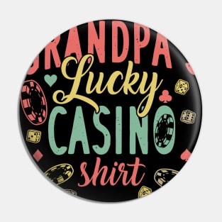 Casino, Funny Poker, Gambling Pin