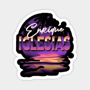 Enrique Classic Name Vintage Styles Christmas Purple 70s 80s 90s Magnet