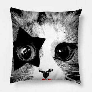 Rock Star Cat 1 Pillow