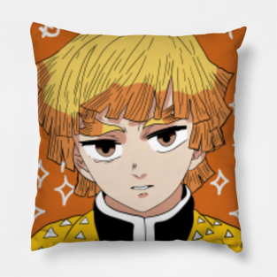 Zenitsu Pillows Teepublic