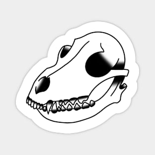 Dog Skull Magnet