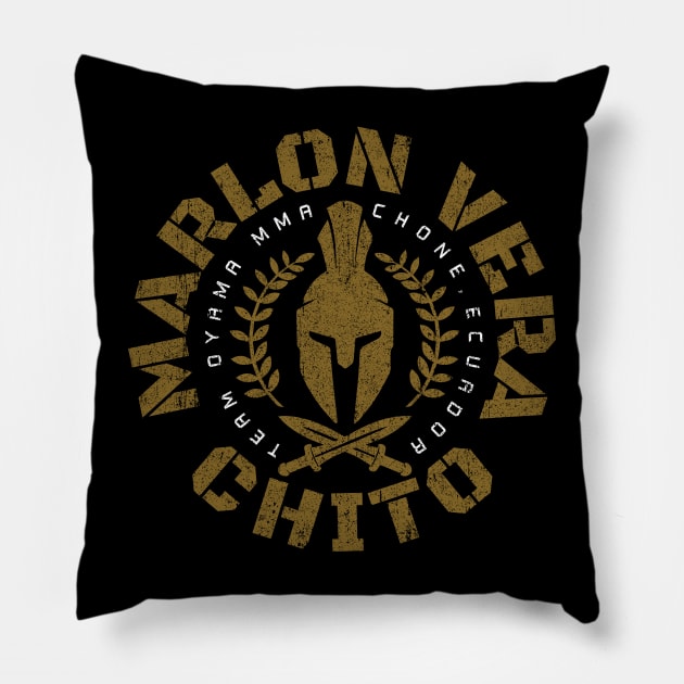 Marlon Chito Vera Pillow by huckblade