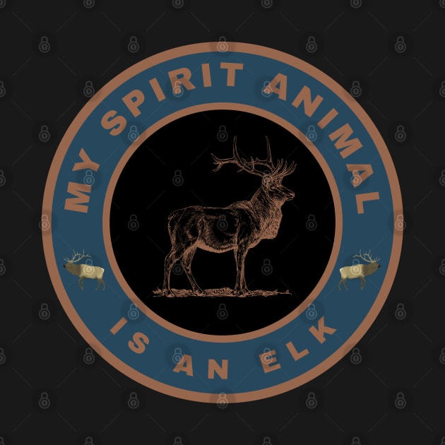 My spirit animal is an Elk by InspiredCreative