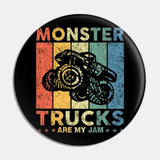 Monster Truck Car For Birthday Boy Toddlers Youth  Adults Pin