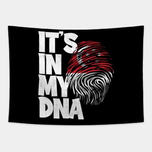 IT'S IN MY DNA Singapore Flag Men Women Kids Tapestry