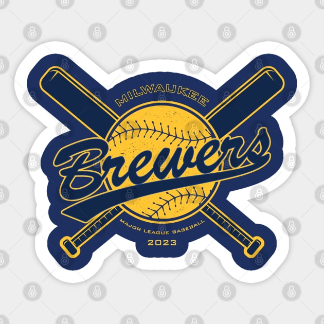 Milwaukee Brewers Sticker Sheet – Urban Milwaukee: The Store