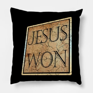 jesuswon - high quality Pillow