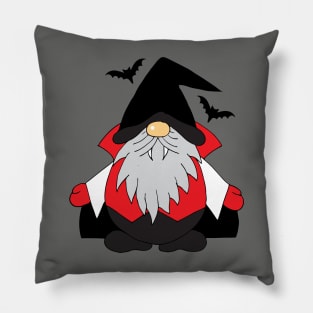 Funny Halloween Dracula Gnome Pillow