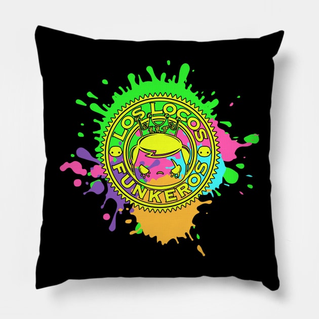 LLF Fundays Blacklight Battle Pillow by Kickinittt