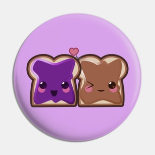 Kawaii Peanut Butter and Jelly Pin