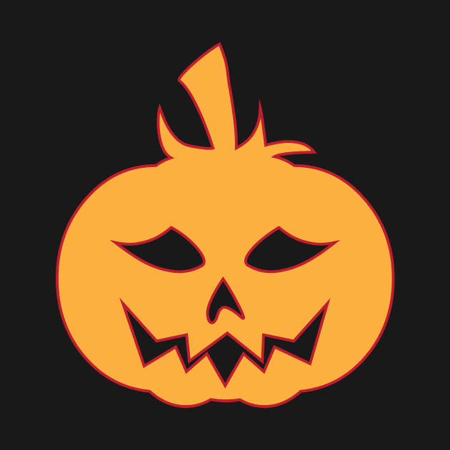 laughing pumpkin by MBshirtsboutique