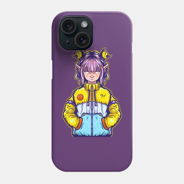 Techwear Girl Phone Case by khamidfarhan182