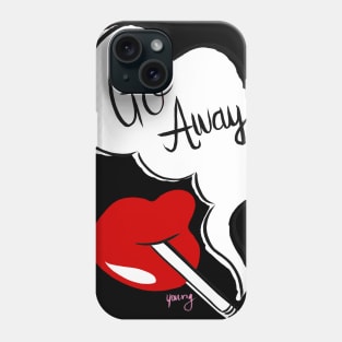 Go away Phone Case