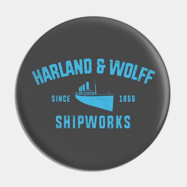 Harland & Wolff Pin by MindsparkCreative