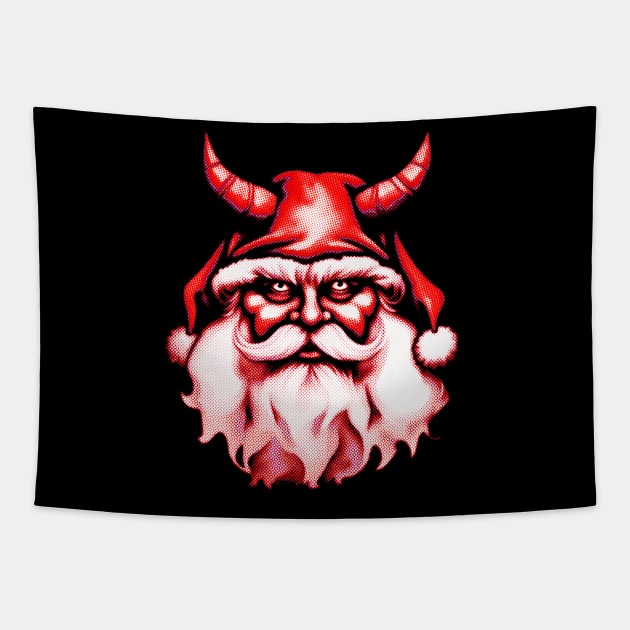 Evil Santa Tapestry by ROLLIE MC SCROLLIE