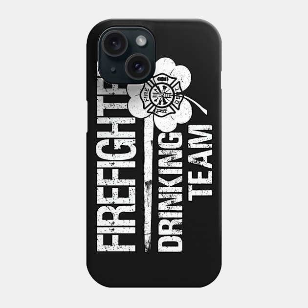 Firefighter drinking team Phone Case by dreadtwank