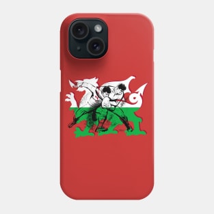 Welsh Rugby by PPereyra Phone Case