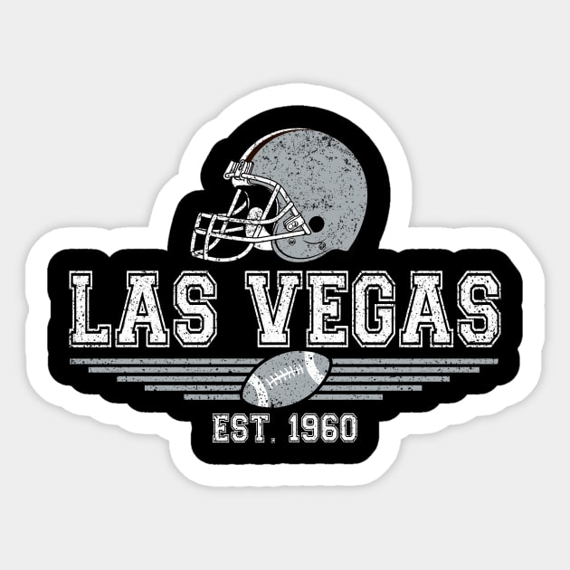 Las Vegas Raiders Round Cut Decal / Sticker