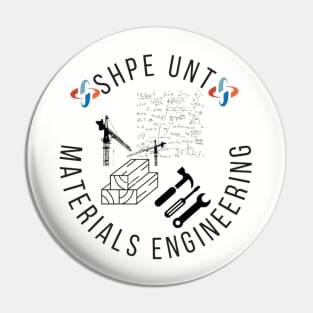 UNT Materials Pin