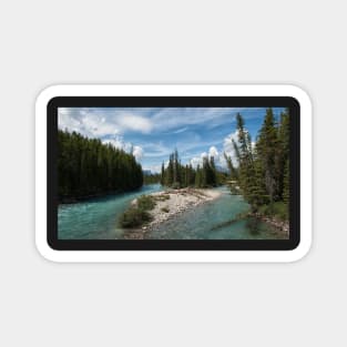 Taking a Bath in the Bow River Magnet