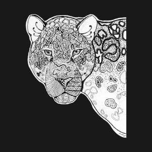 Zentangle Jaguar T-Shirt