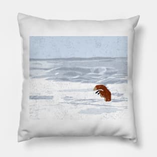 On The Hunt III Pillow