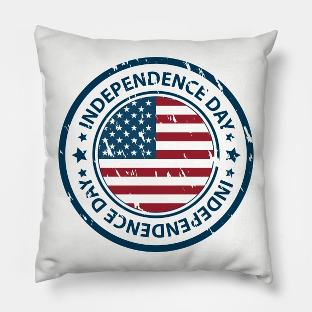 Independence Day Pillow by Goat Production