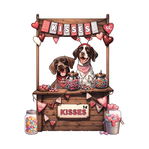 My German Shorthaired Pointer Is My Valentine by Zaaa Amut Amut Indonesia Zaaaa
