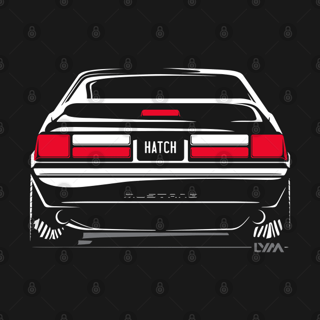 Foxbody Ford Mustang 5.0 LX Hatch by LYM Clothing