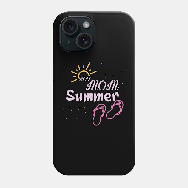 Hot mom summer 1 Phone Case by tedd