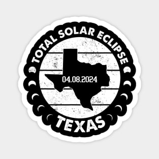 Texas Solar Eclipse 2024 Magnet