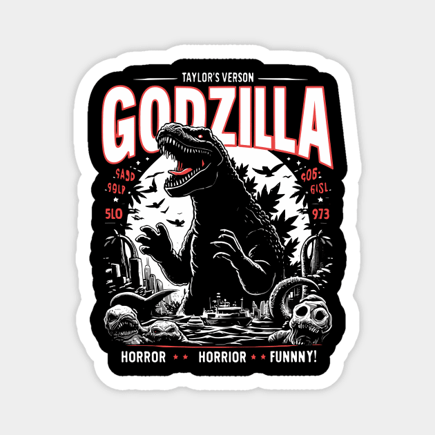 Godzilla Magnet by Rizstor