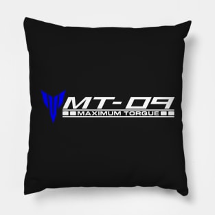 MT-09 Max White Pillow