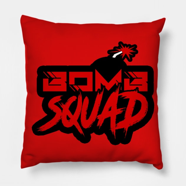 Bomb Squad Pillow by GLStyleDesigns