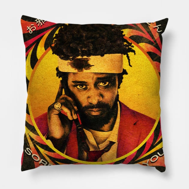 Sorry To Bother You Pillow by zuksone