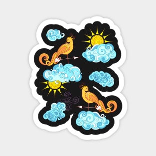 Fairytale Weather Forecast Print Magnet