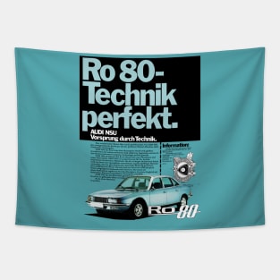 NSU Ro80 - advert Tapestry