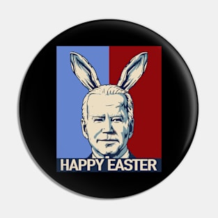 Happy Easter Bunny Pin