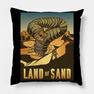 Arrakis Sandworm Pillow