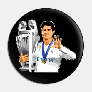 Ronaldo Throphy Pin