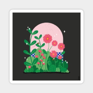 Midnight Garden Magnet