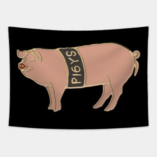 Pigys The Cutes Pig Pink Tapestry