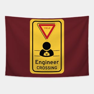 Engineer Crossing Tapestry