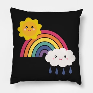 Spread a Little Kawaii Sunshine Pillow