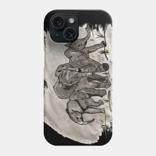 Baby Elephants Phone Case