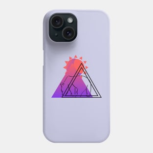 Sunset Bear Phone Case