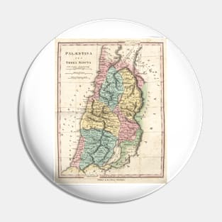 Map of Ancient Palestine, 19th century (C029/1319) Pin