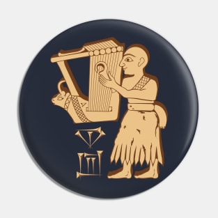 Sumerian love Singing Pin